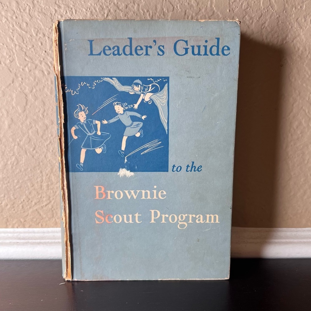 Vintage 1950 “Leader’s Guide to the Brownie Scout Program, Illustrated by Jean C